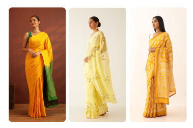 Top 5 Haldi Sarees Trending This Wedding Season