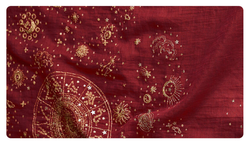 Different embroidery techniques used in sarees