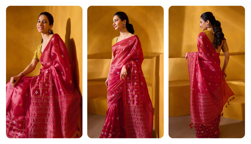 How to Style Bold-coloured Sarees for a Striking Look