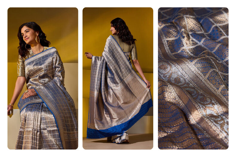 How to Spot Authentic Tissue Silk Sarees: A Shopper's Guide 