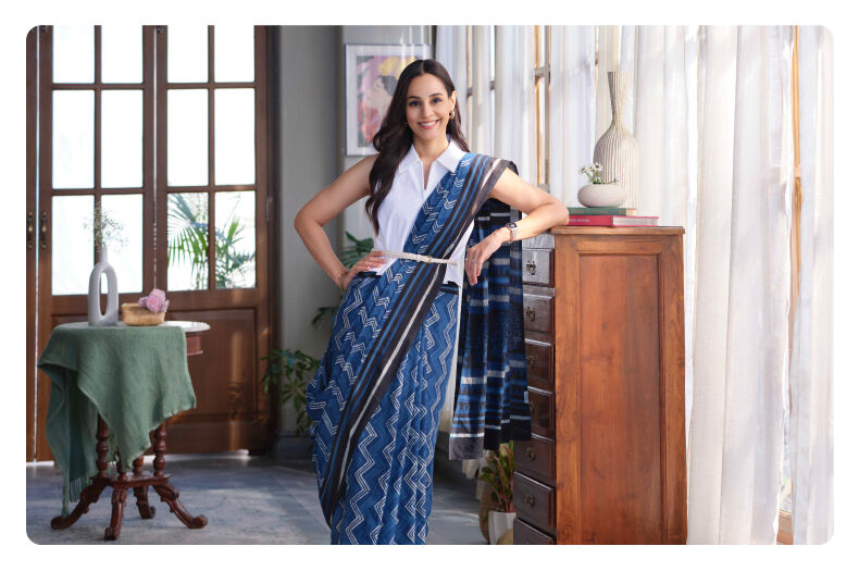 Blue Saree: Your Go-To Look for Every Celebration 