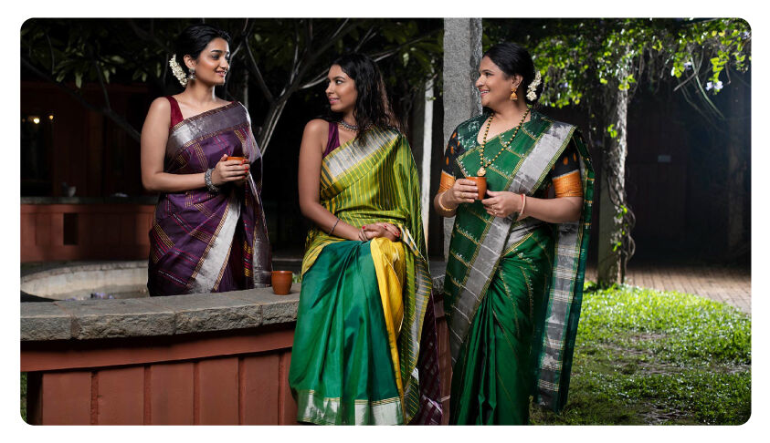 Traditional vs. Contemporary Sarees for Diwali