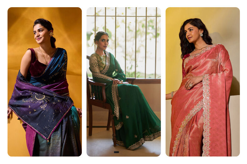 The art of Eid attire: exploring Zari and embroidery in sarees