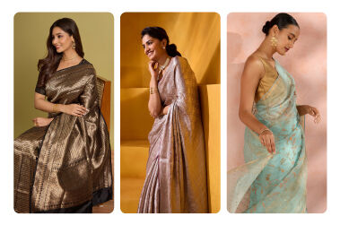 Cocktail Saree Styles for This Wedding Season