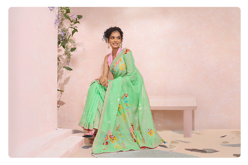 Colour Palette for Summer Sarees: Refreshing Hues for the Season 