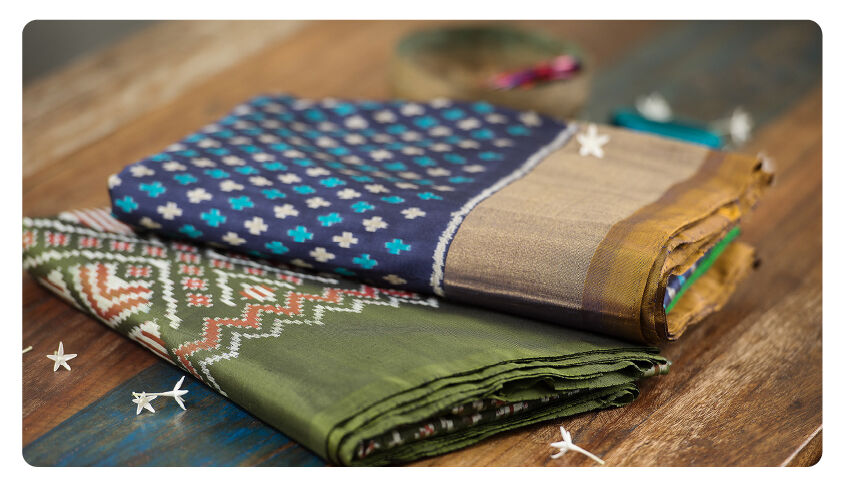 Celebrating the Artistry of Ikat Weave in Sarees