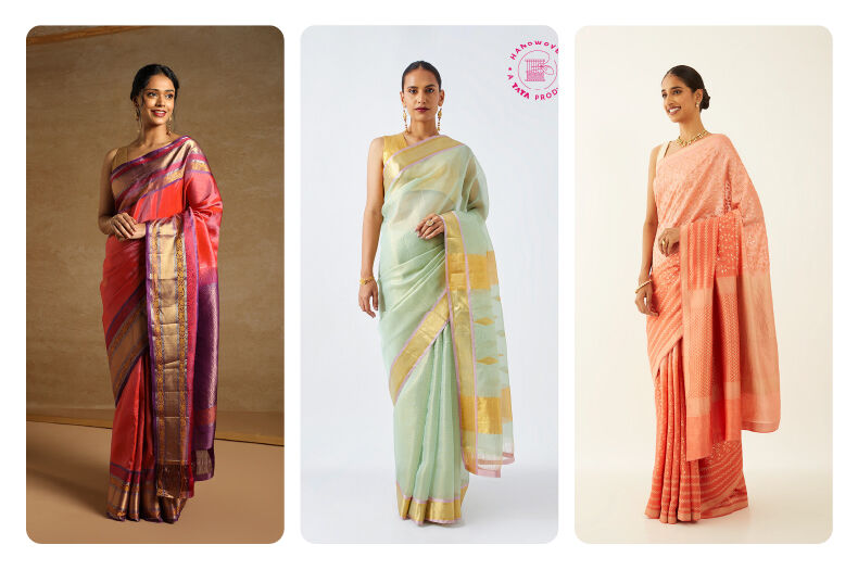 5 Stunning Reception Saree Looks for the Modern Bride 