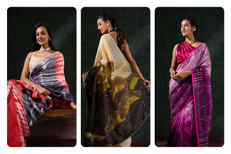 How to Drape a Party Wear Saree for a Flawless Look