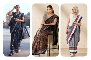 Stylish Ways to Wear a Cotton Saree for Different Occasion &ndash; Taneira 