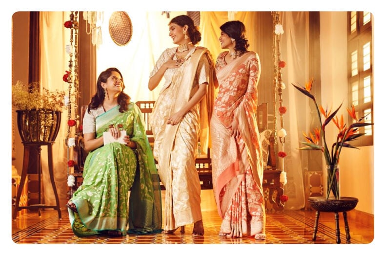 5 Navratri Saree Picks from Taneira
