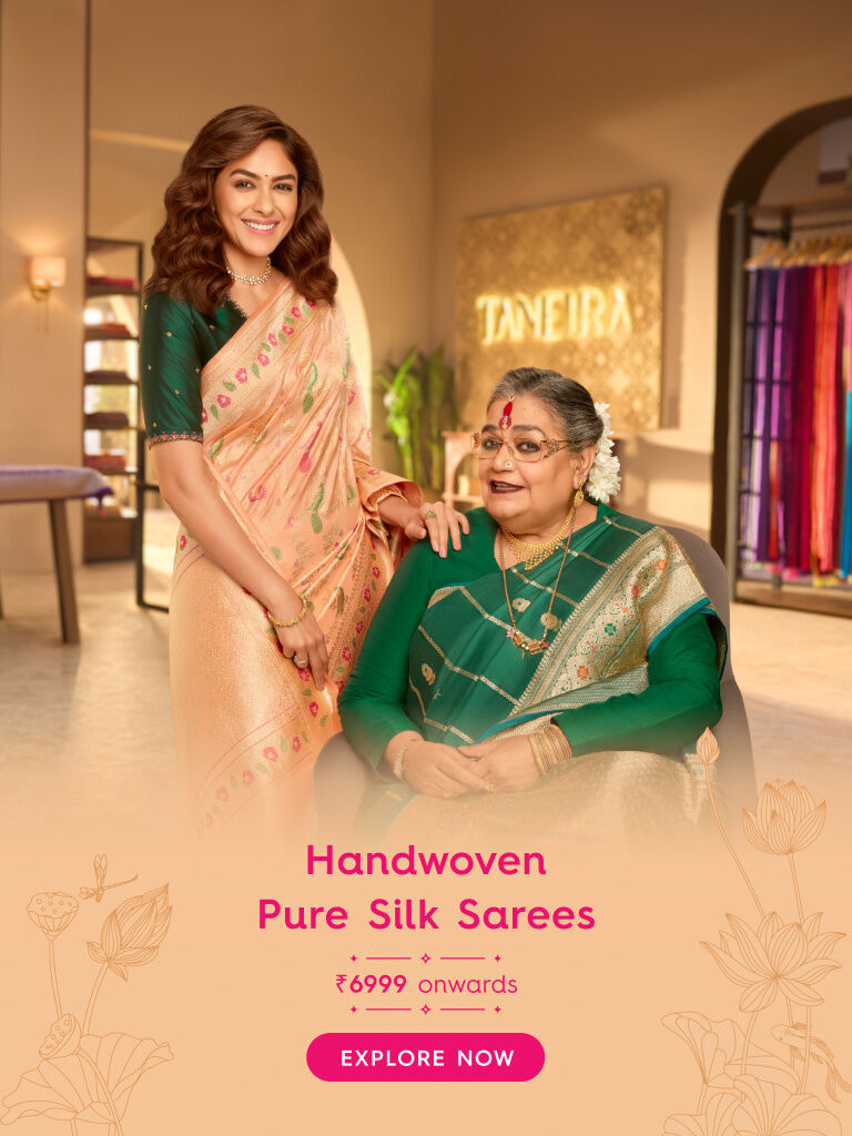 Handwoven Silk Sarees By Taneira