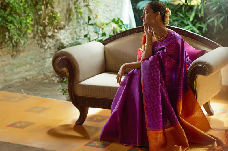 Traditional Kanjivaram Saree
