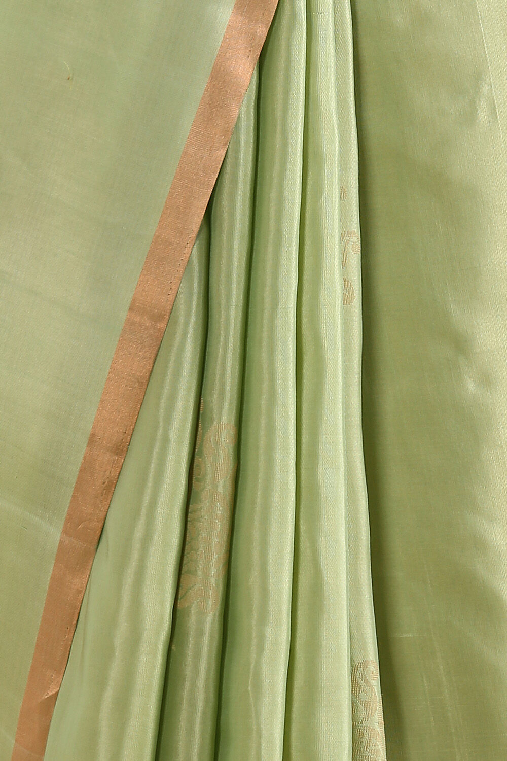 Light Green South Silk Tencel saree image number null