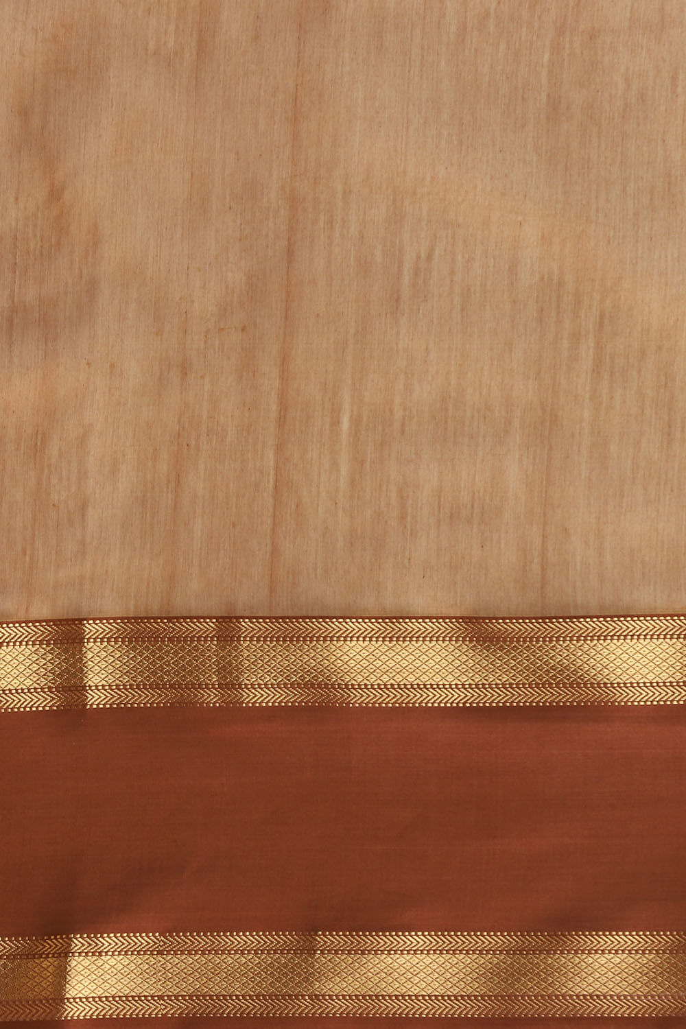 Light Red Pure Silk Cotton Maheswari Saree image number null