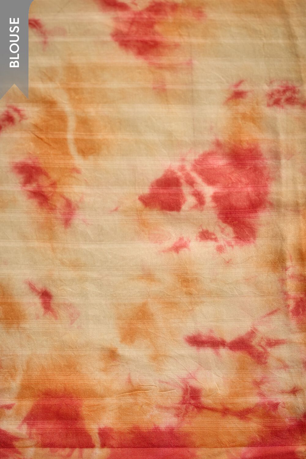 Pink Silk Modal Tie & Dye Saree image number null
