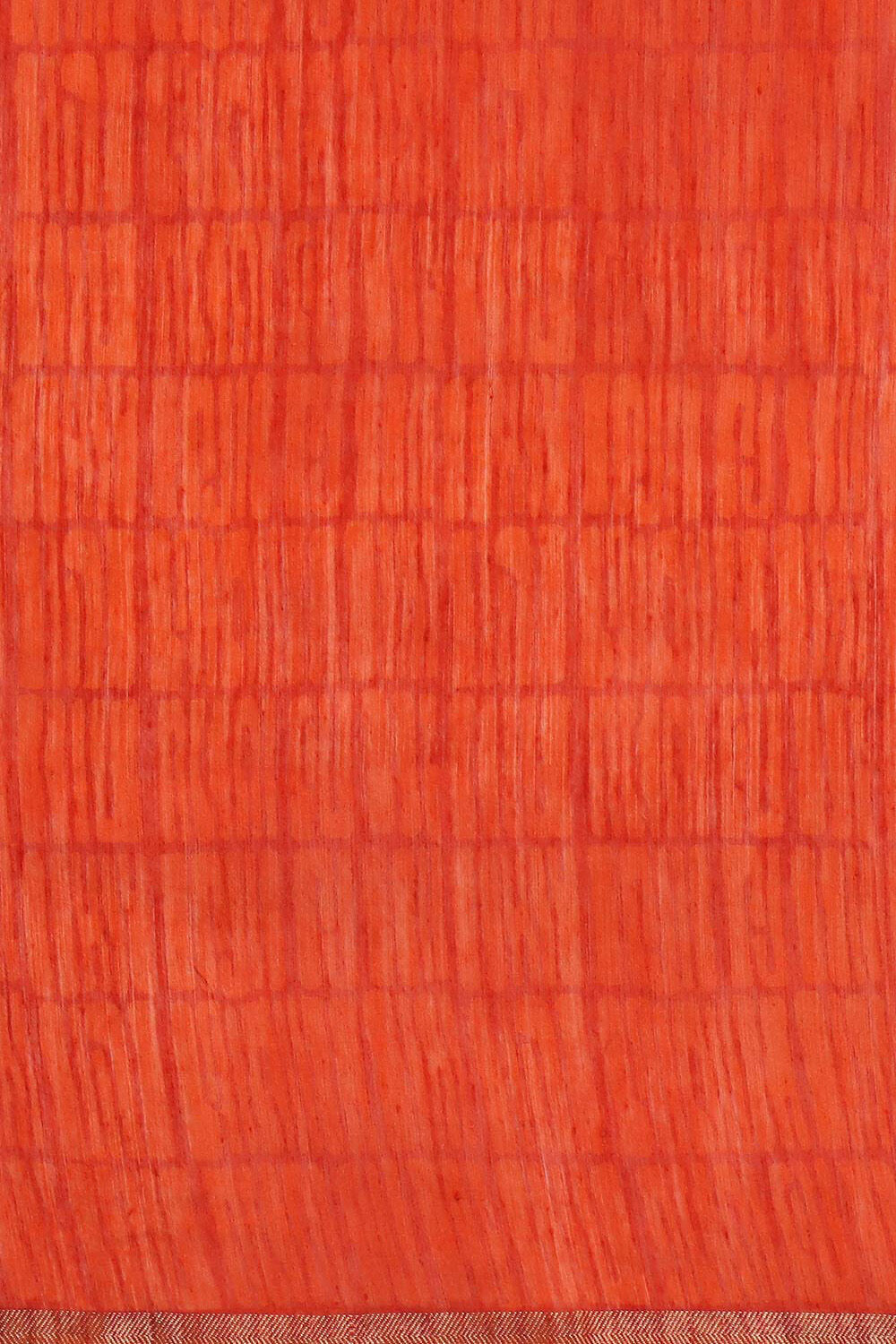 Light Orange Pure Tussar Vanya Printed Saree image number null