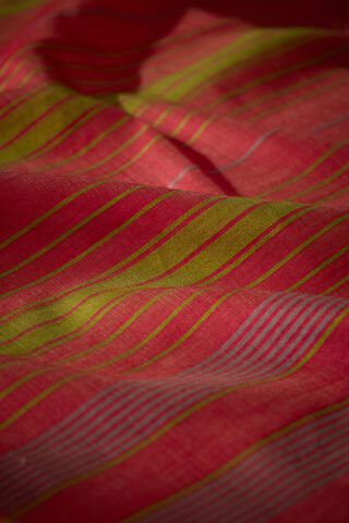 Pink Bhagalpur Woven Silk Viscose Saree thumbnail image number null