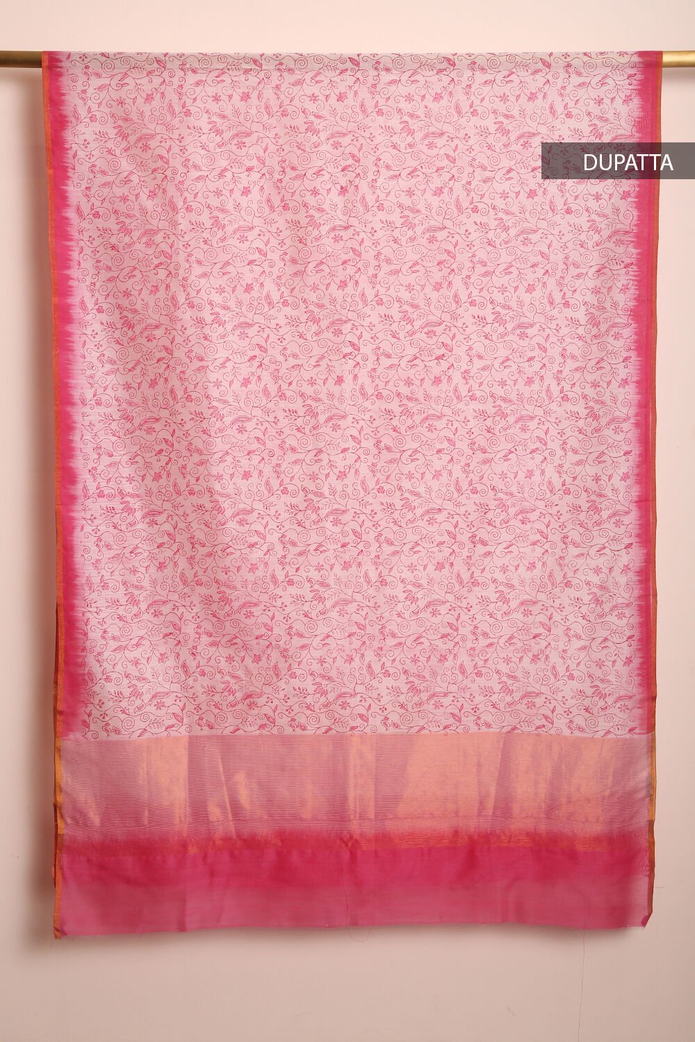 Pink Woven Pure Cotton Suit Set image number null