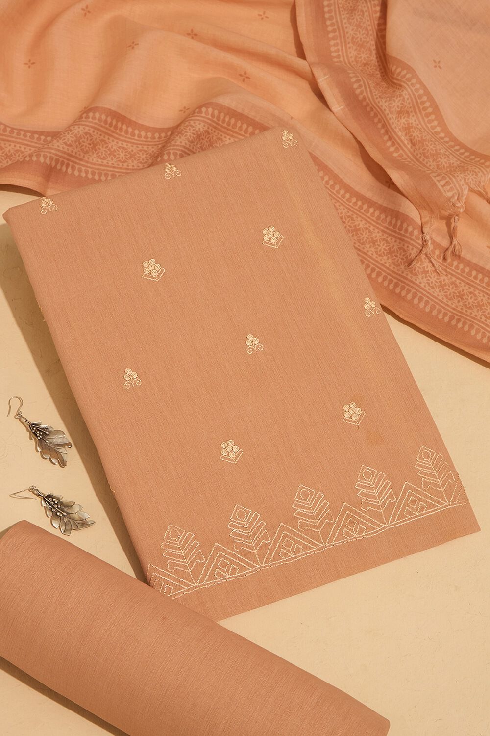 Unstitched suit material online best sale