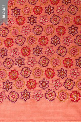 Light Pink  Viscose Tissue Woven Saree thumbnail image number null