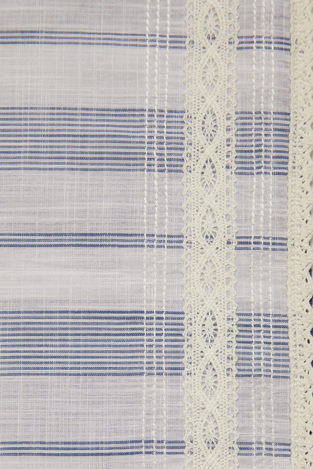 Off White Pure Cotton Jamdani Unstitched Suit Set image number null
