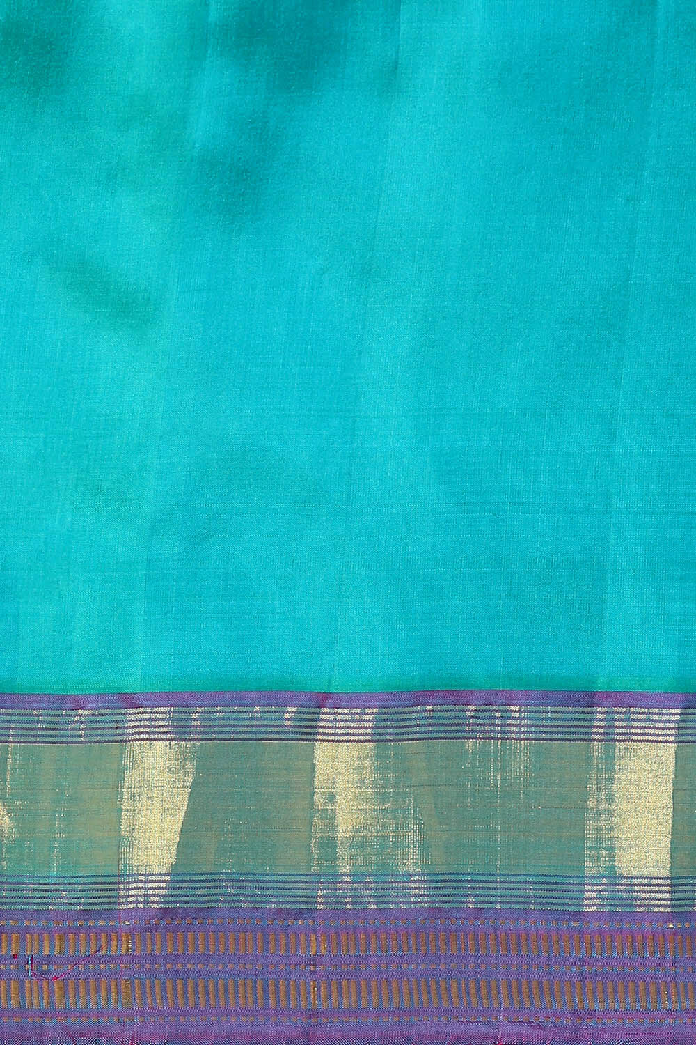 Blue Pure Silk Kanjivaram Saree image number null