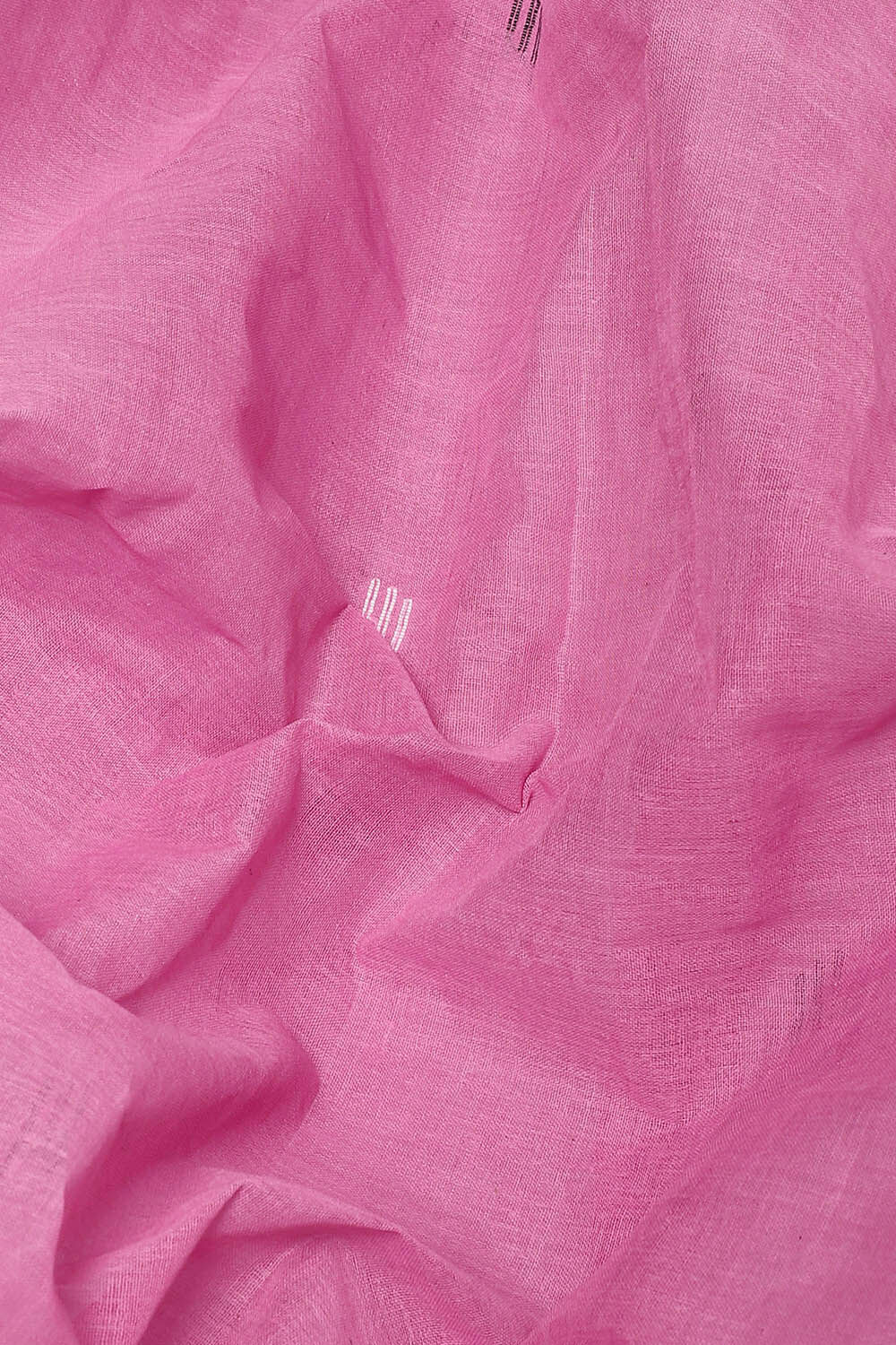 Light Pure Pink Cotton Bengal Saree image number null