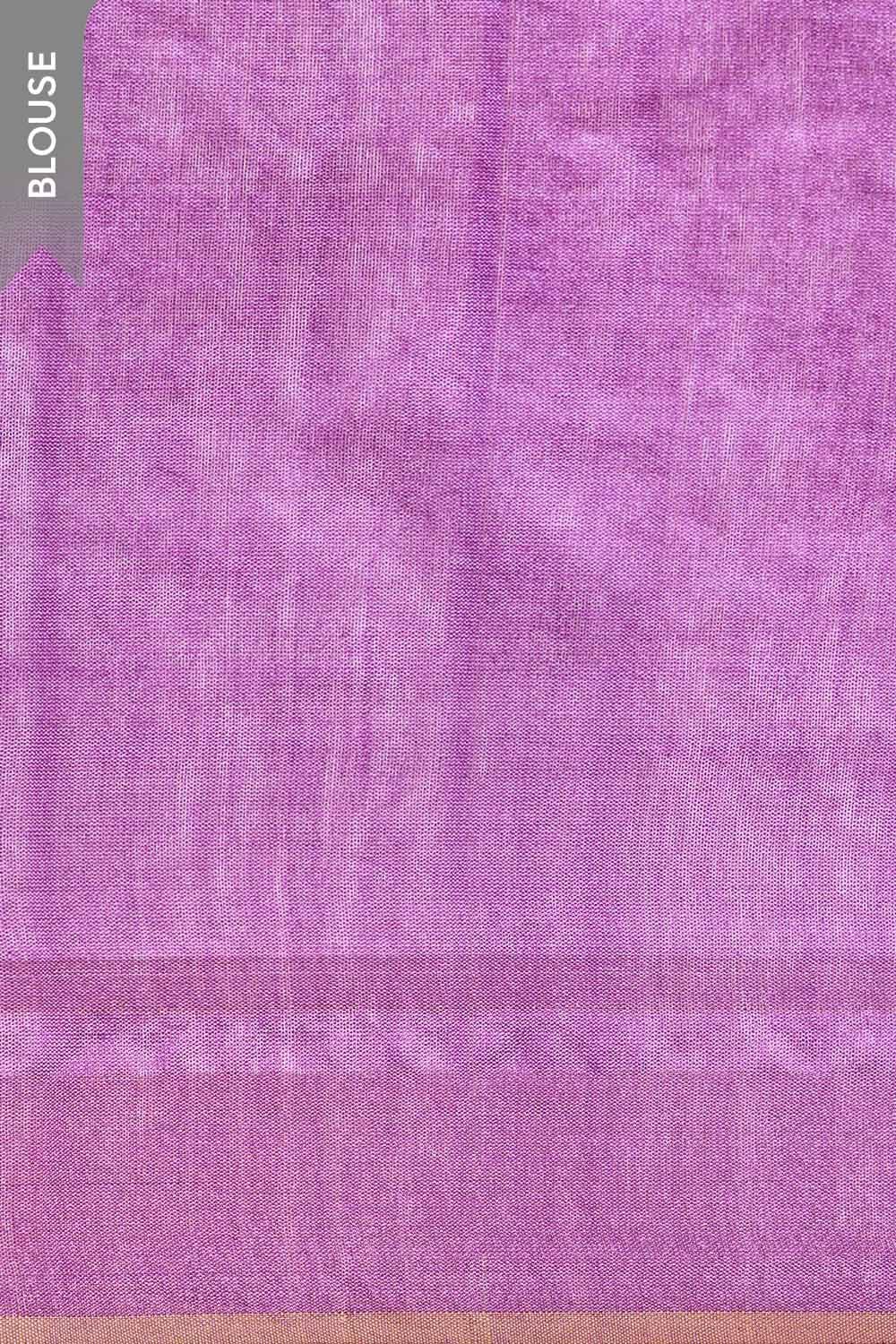 Dark Green Woven Silk Viscose Bhagalpur Saree image number null