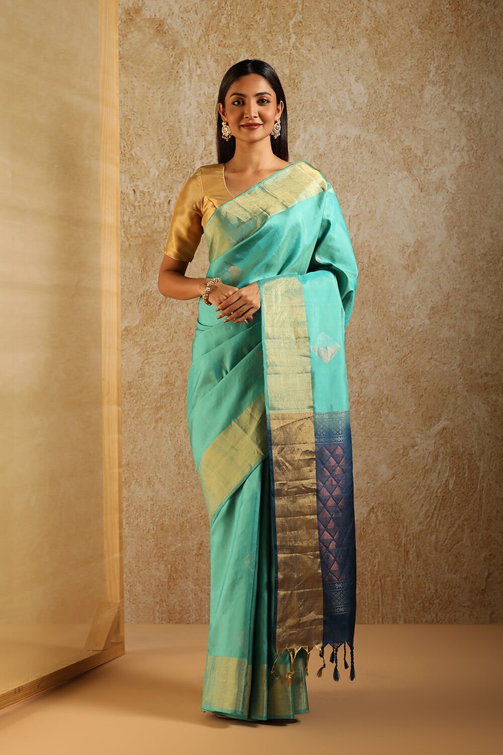 Mehandi Sarees Buy Mehandi Colour Sarees Online Taneira