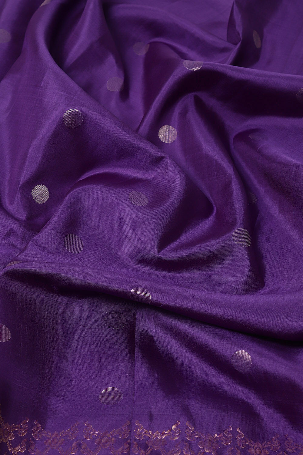 Violet Pure Soft Silk Saree image number null