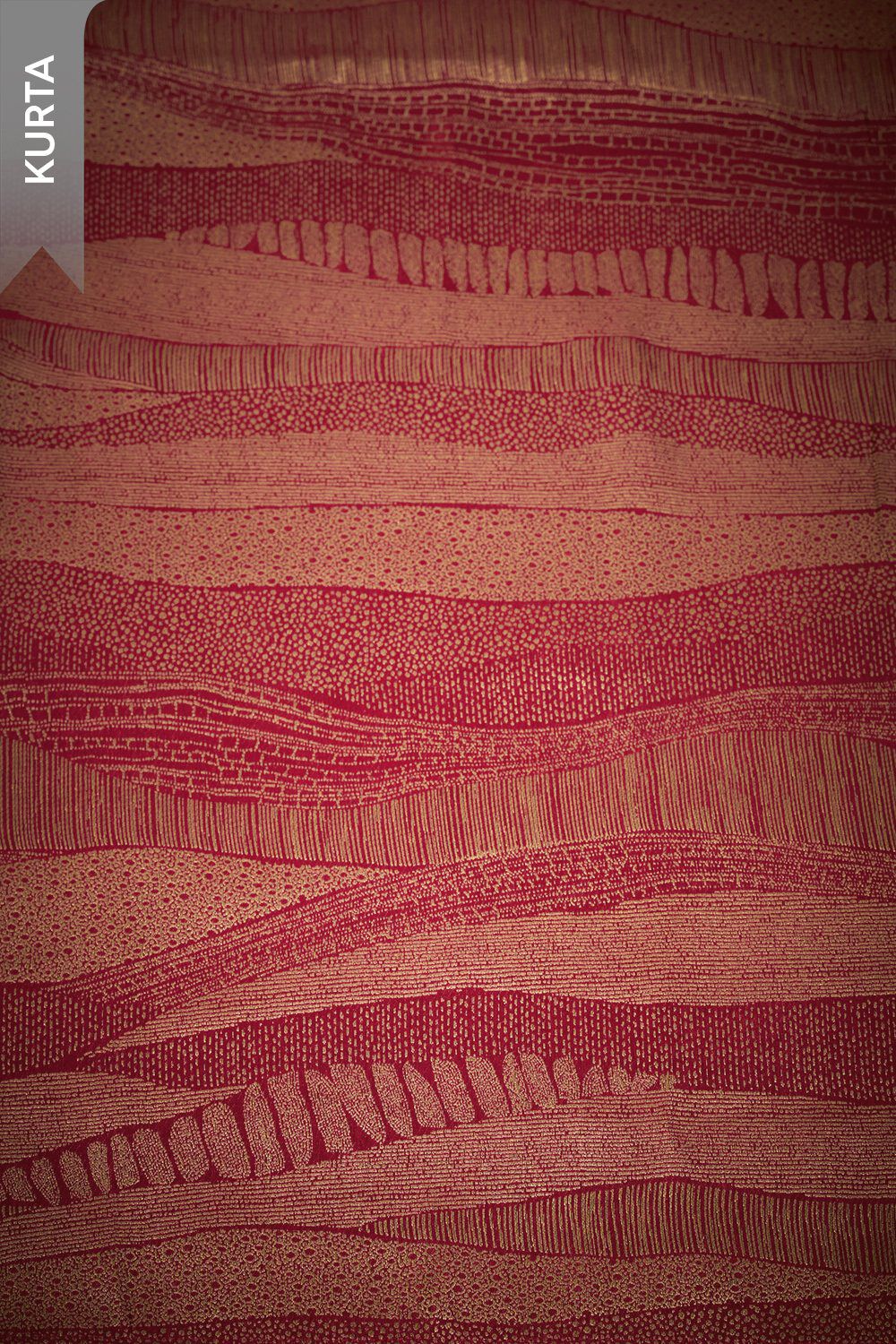 Dark Pink Brocade Viscose Unstitched Suit Set image number null