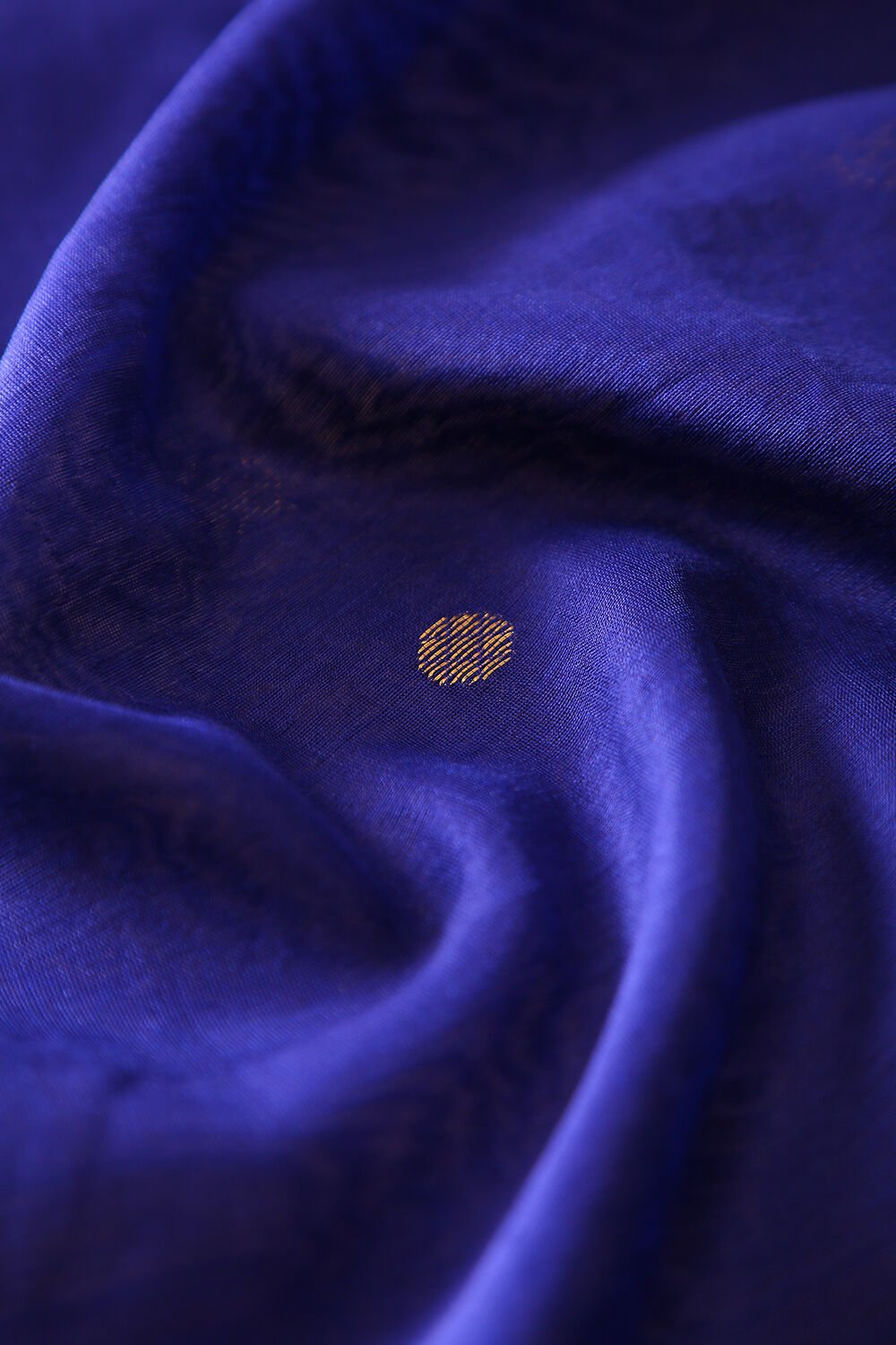 Ink Blue Pure Silk Cotton Suit Set image number null