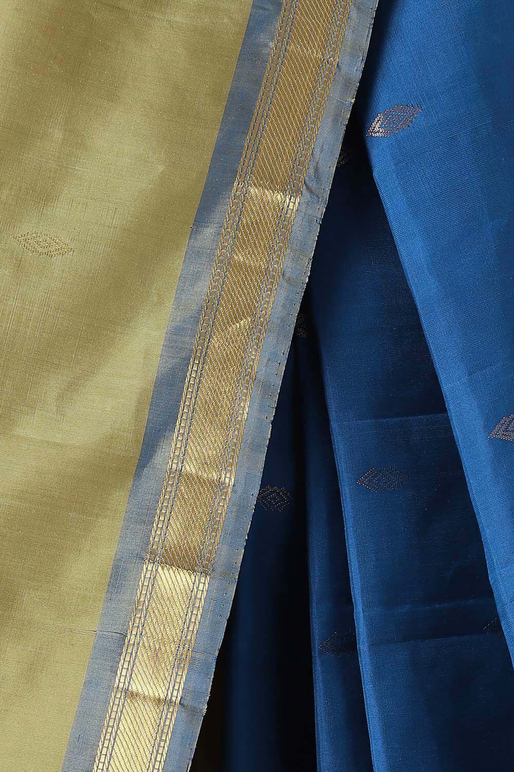 Beige Pure Silk Kanjivaram inspired Saree image number null