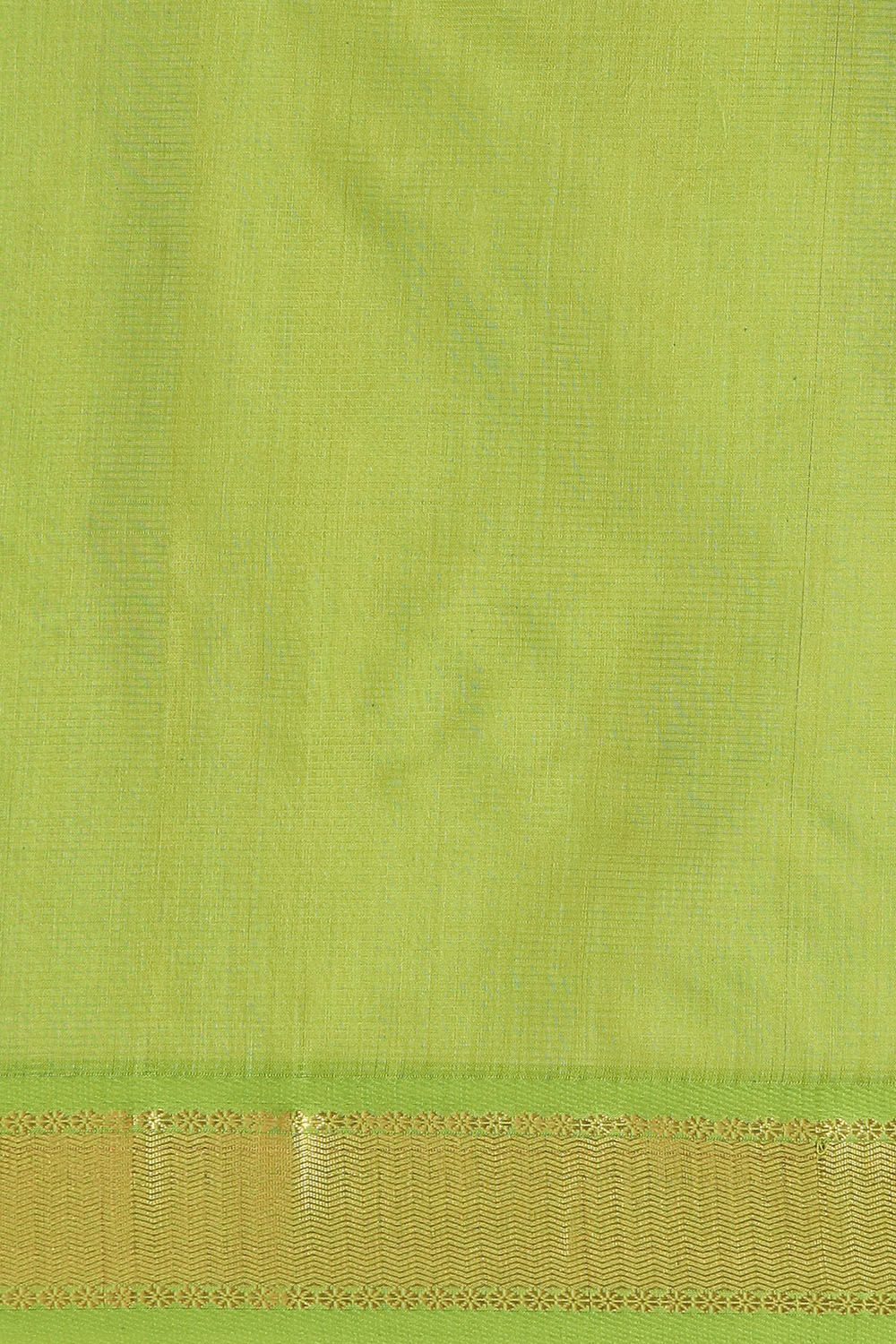 Light Green Pure Silk Cotton Maheswari Saree image number null