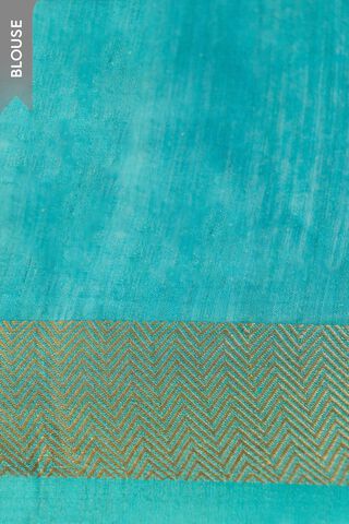 Light Blue Bhagalpur Woven Pure Silk Saree thumbnail image number null