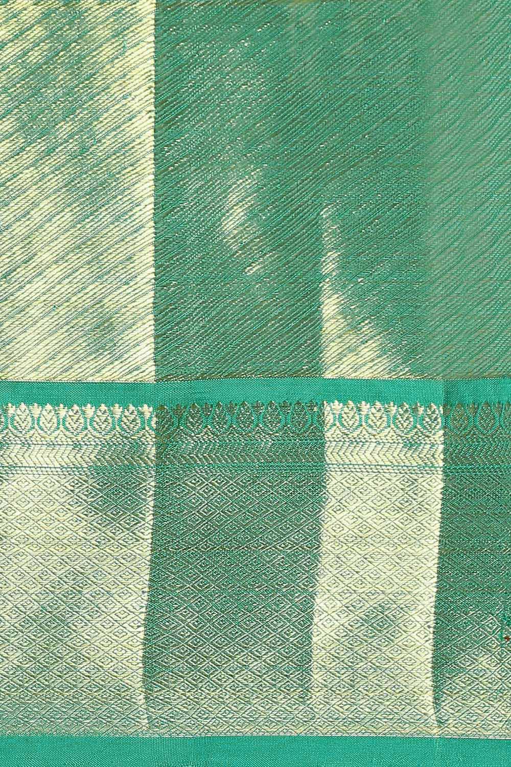 Gold Pure Silk Tissue Kanjivaram Saree image number null