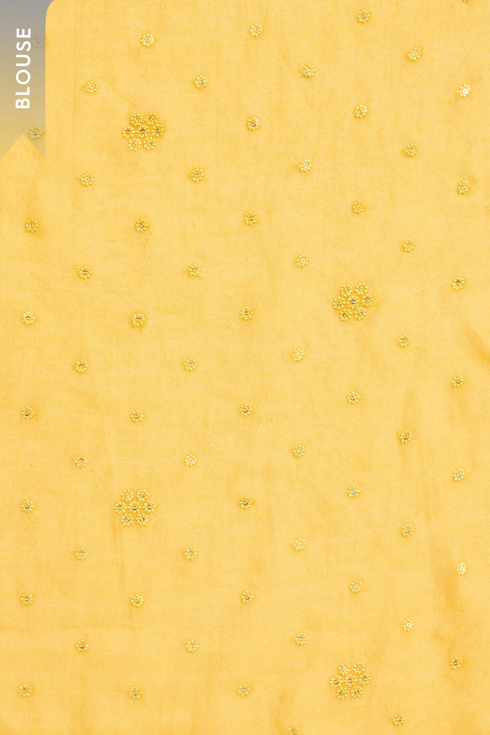 Light Yellow Pure Silk Cotton Tie and Dye Saree image number null