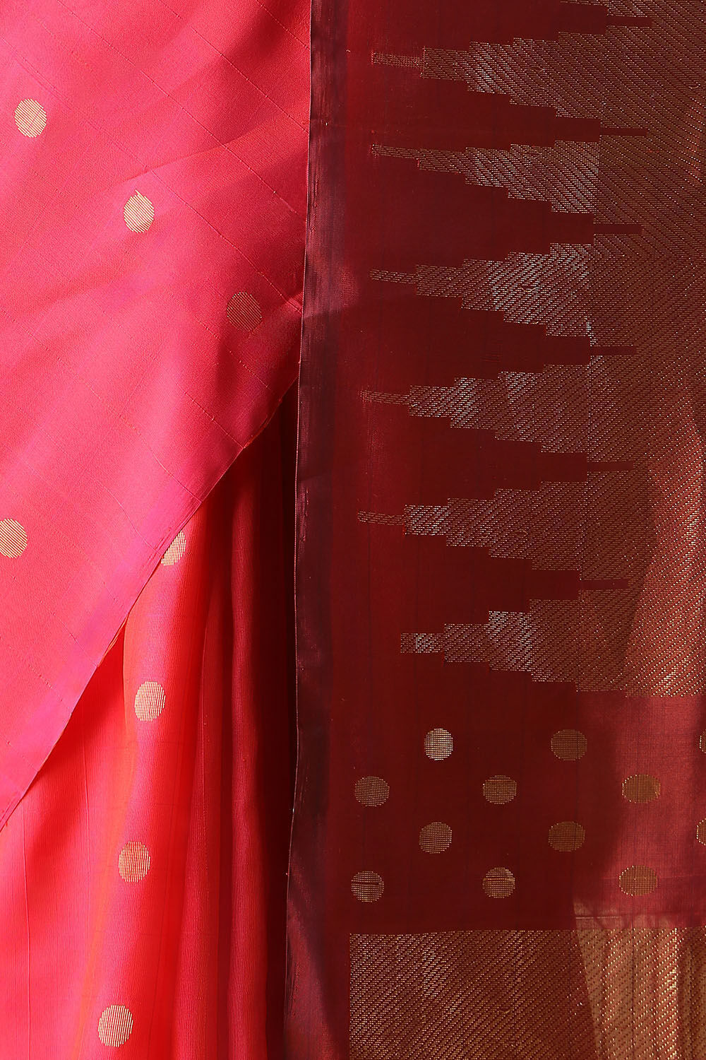 Pink Pure Silk South Saree image number null