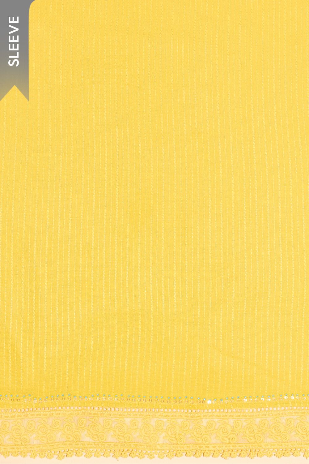 Yellow Pure Cotton Embroidered Unstitched Suit Set image number null