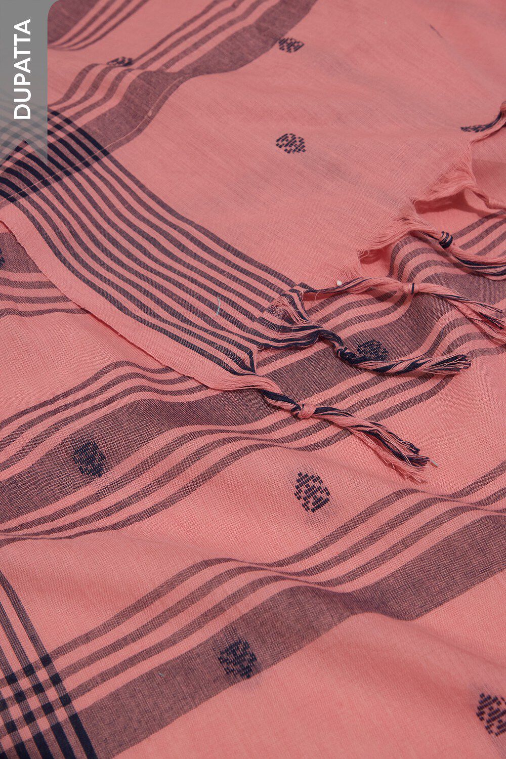 Pink Pure Cotton Cutwork Unstitched Suit Set image number null