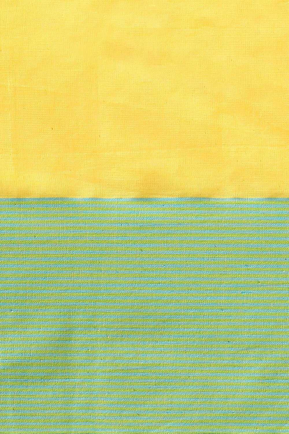 Yellow Pure Cotton Bengal Saree image number null