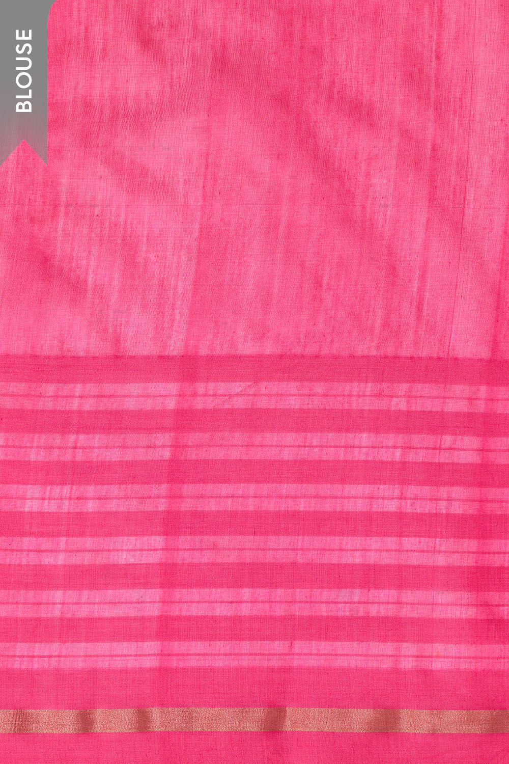 Pink Eknaliya Pure Silk Cotton Chanderi Saree image number null