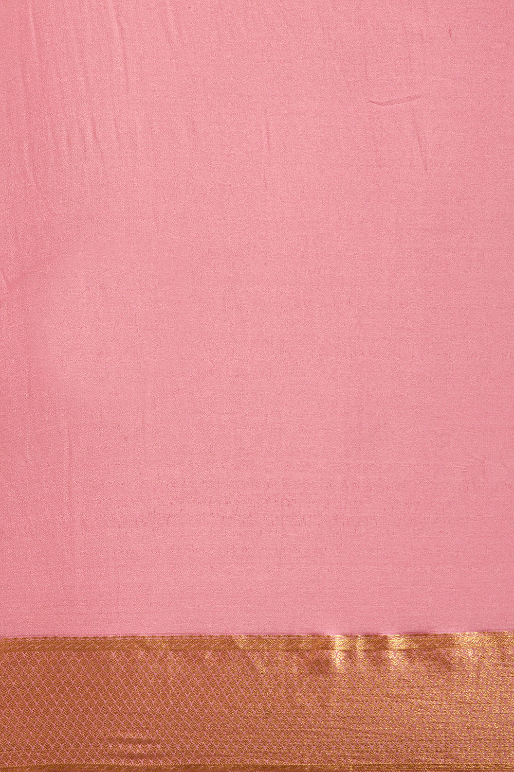 Light Pink Pure Crepe Woven Saree image number null