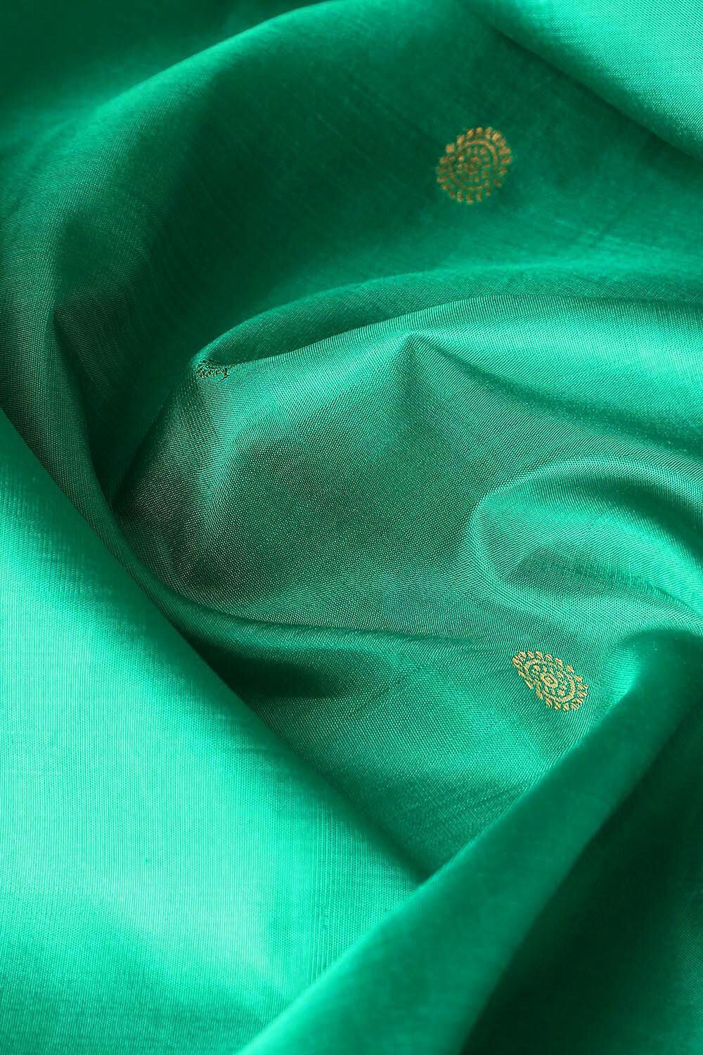 Light Green Pure Silk Kanjivaram Saree image number null