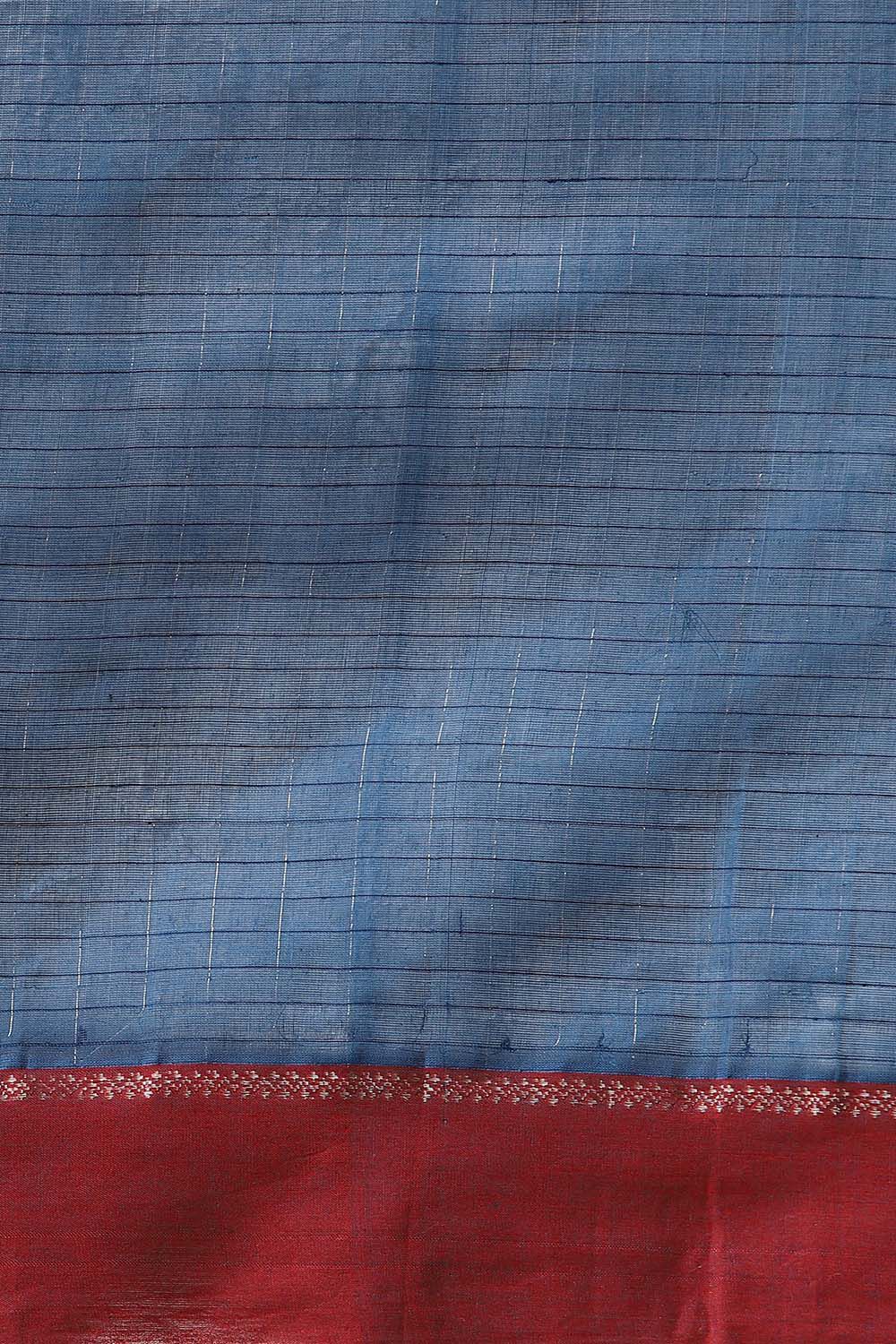 Dark Blue Pure Cotton Naranyanpet Saree image number null