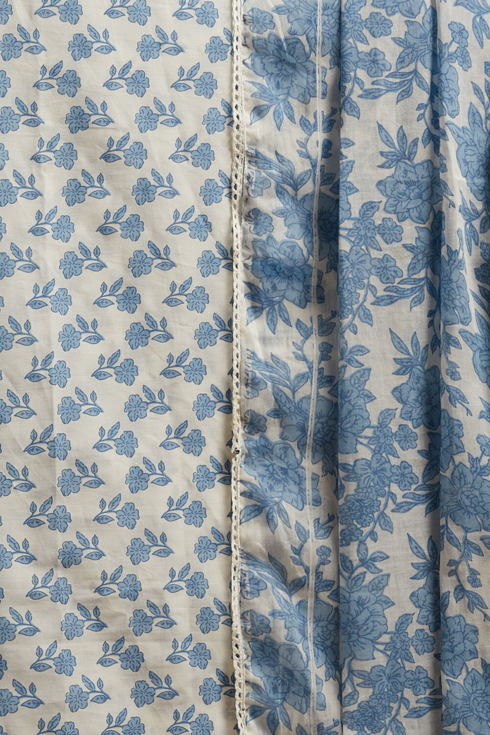 Off White Screen Printed Pure Cotton Unstitched Suit Set image number null