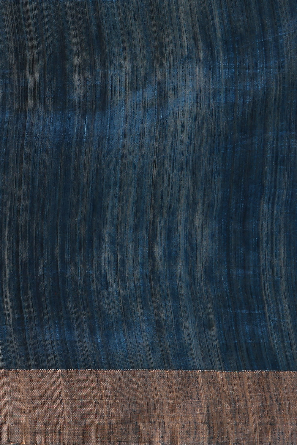 Dark Blue Pure Silk Vanya Jamdani Saree image number null