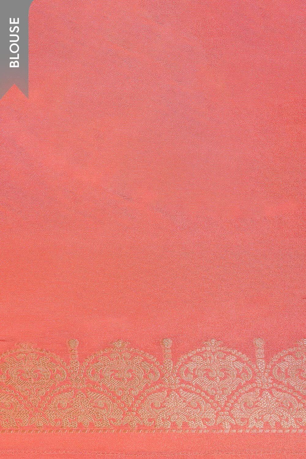 Light Orange   Woven Viscose Tissue Saree image number null