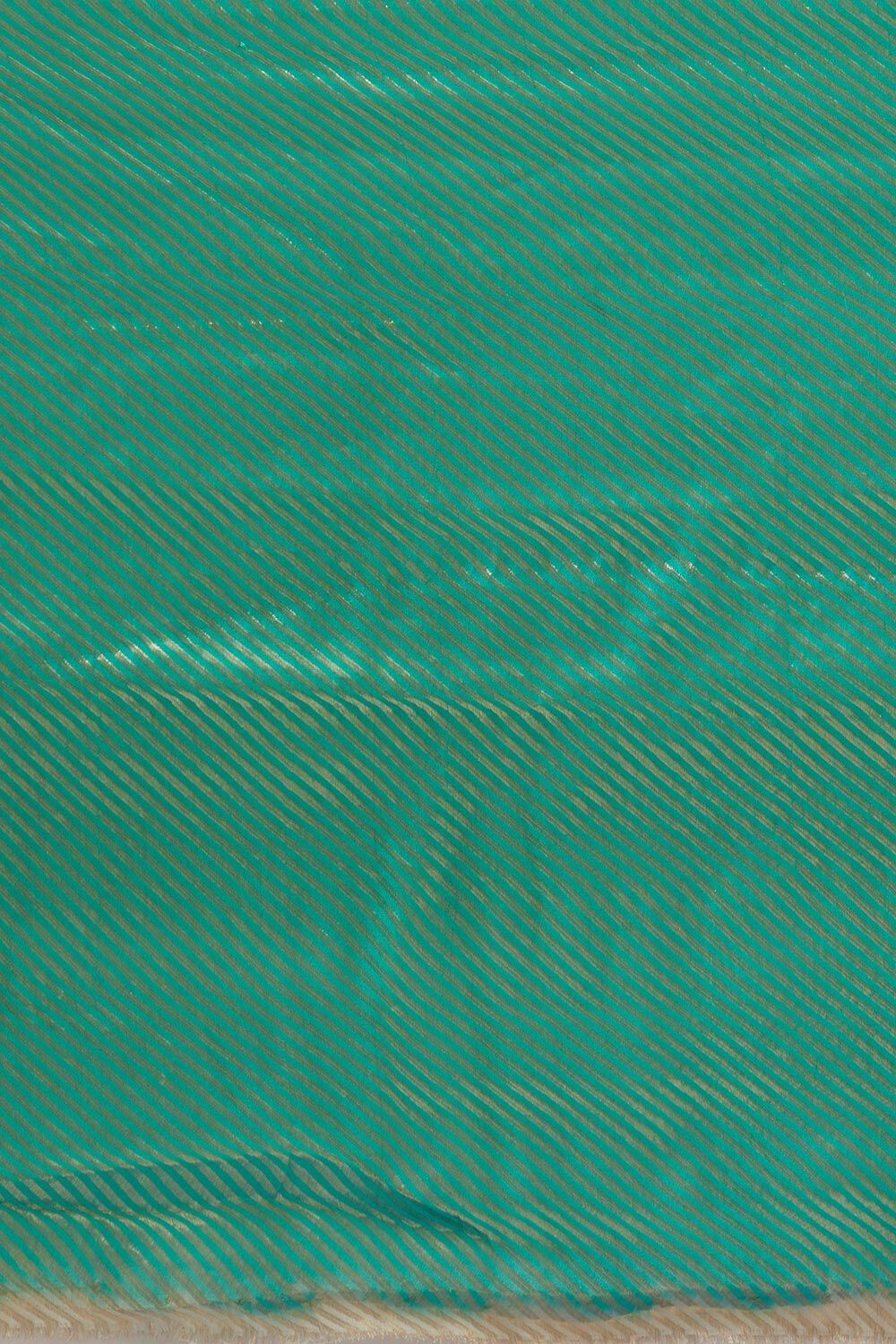 Purple Pure Georgette Tissue Woven Saree image number null