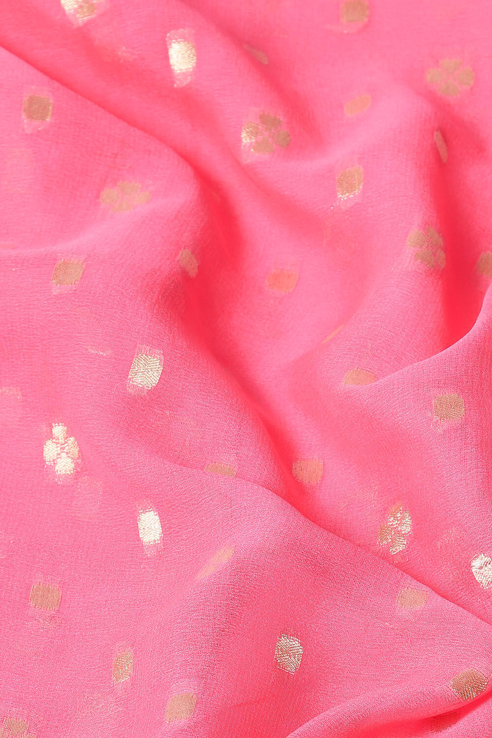 Pink Pure Georgette Banarasi Saree image number null